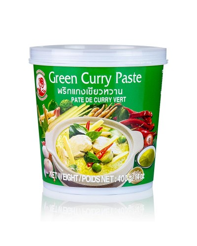 Pasta curry 400g (verde) COCK 